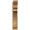 Ekena Millwork Olympic Slat Smooth Outlooker, Western Red Cedar, 7 1/2"W x 36"D x 40"H OUT08X36X40OLY06SWR - alternate 4